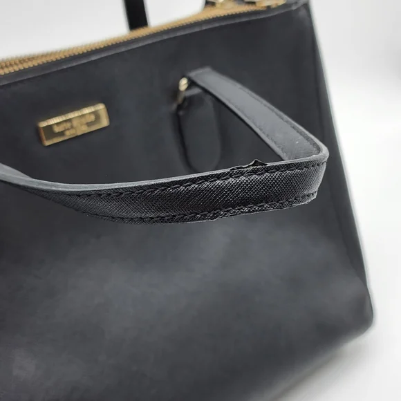 Kate Spade New York Black Leighann Laurel Way Lane Satchel Shoulder Bag Handbag - Picture 15 of 16